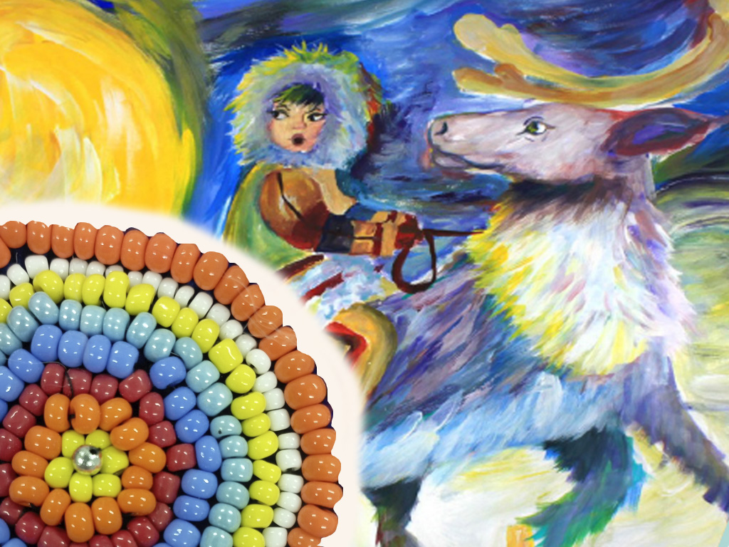 Арт-занятие «За Полярным кругом»